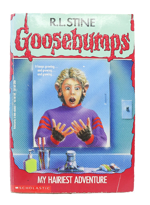 R.L Stine Goosebumps - My hairiest adventure