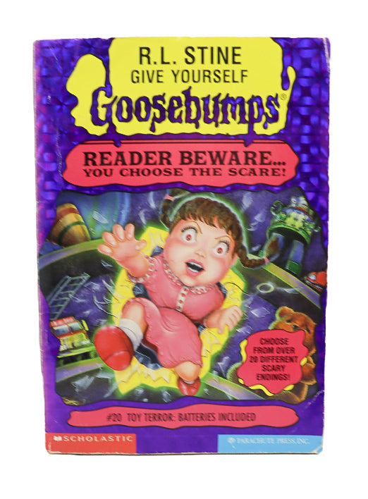 R.L Stine Goosebumps - Reader beware... You choose the scare! #20 Toy terror: Batteries included