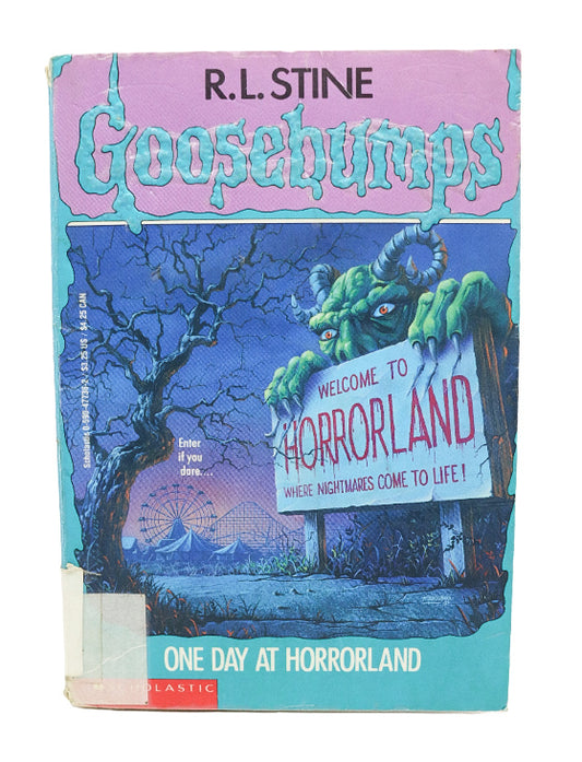 R.L Stine Goosebumps - One day at Horrorland