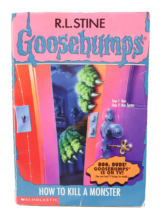 R.L Stine Goosebumps - How to kill a monster book #2