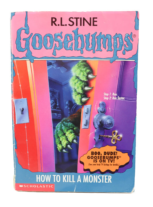 R.L Stine Goosebumps - How to kill a monster book #2