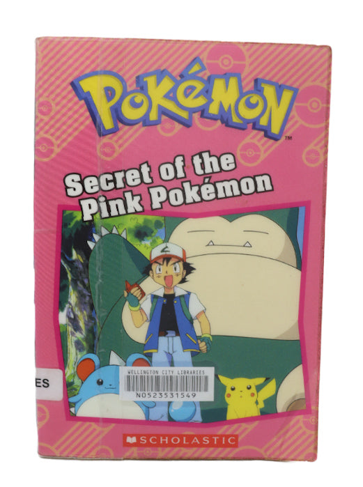 Pokemon Secret of the pink Pokemon book