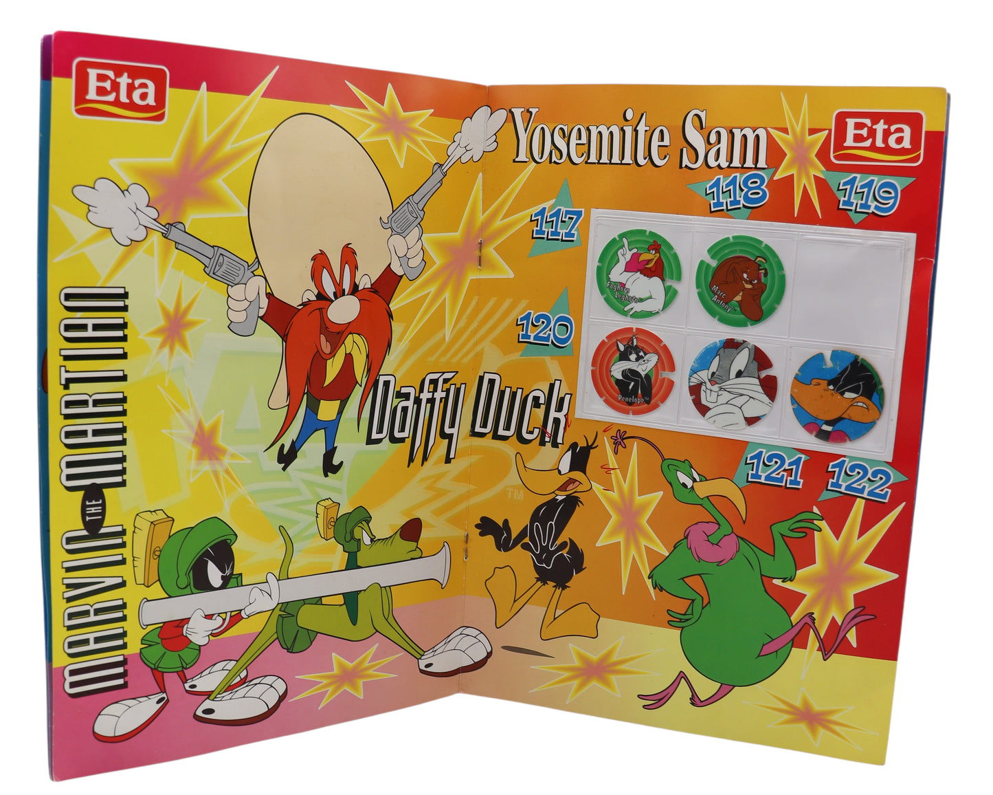 Eta Looney Tunes Tazos Official Collector Album