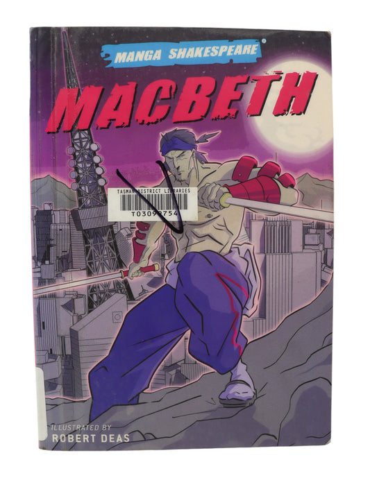 Manga Shakespeare Macbeth Book