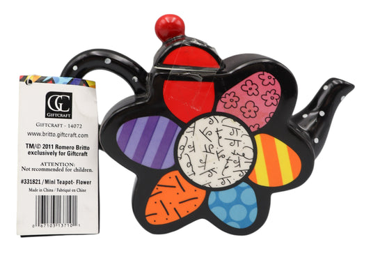 2011 Britto Mini Flower Teapot, #331821