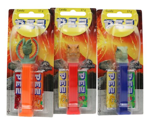 2018 Pez Jurassic World Dispensers