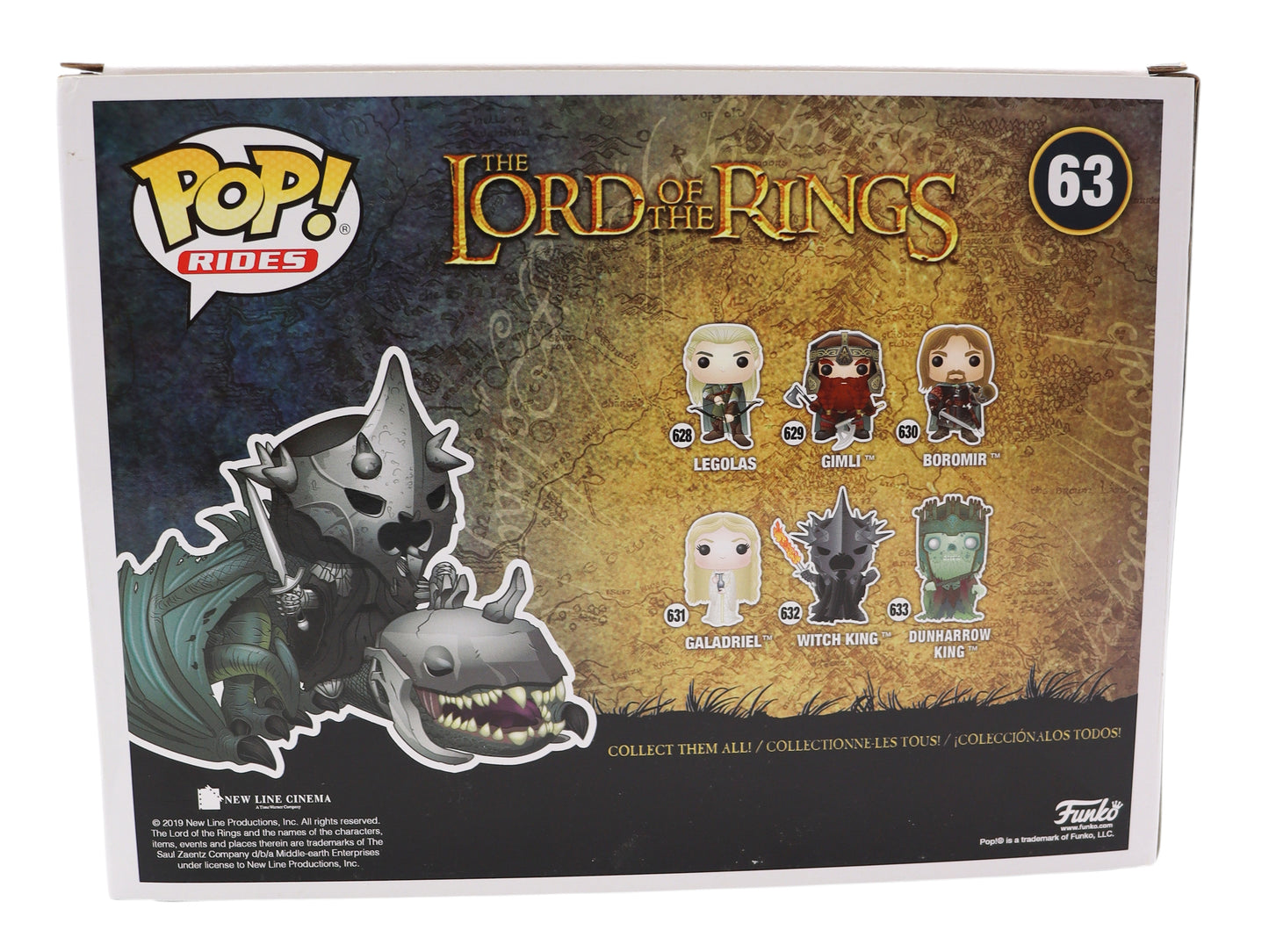 Funko Pop! Vinyl Rides: The Lord of the Rings - Witch King on Fellbeast #63