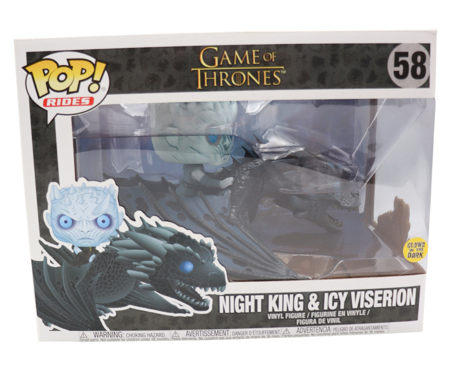 Funko Pop! Vinyl Rides: The Lord of the Rings - Night King & Icy Viserion #58