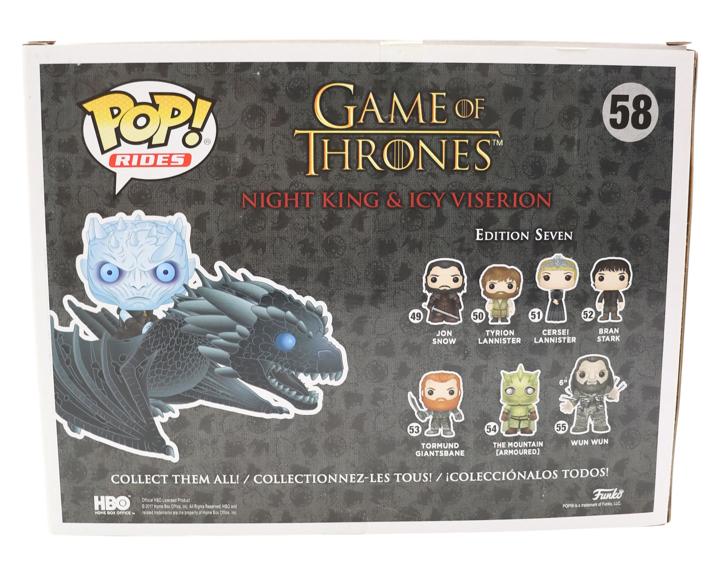 Funko Pop! Vinyl Rides: The Lord of the Rings - Night King & Icy Viserion #58