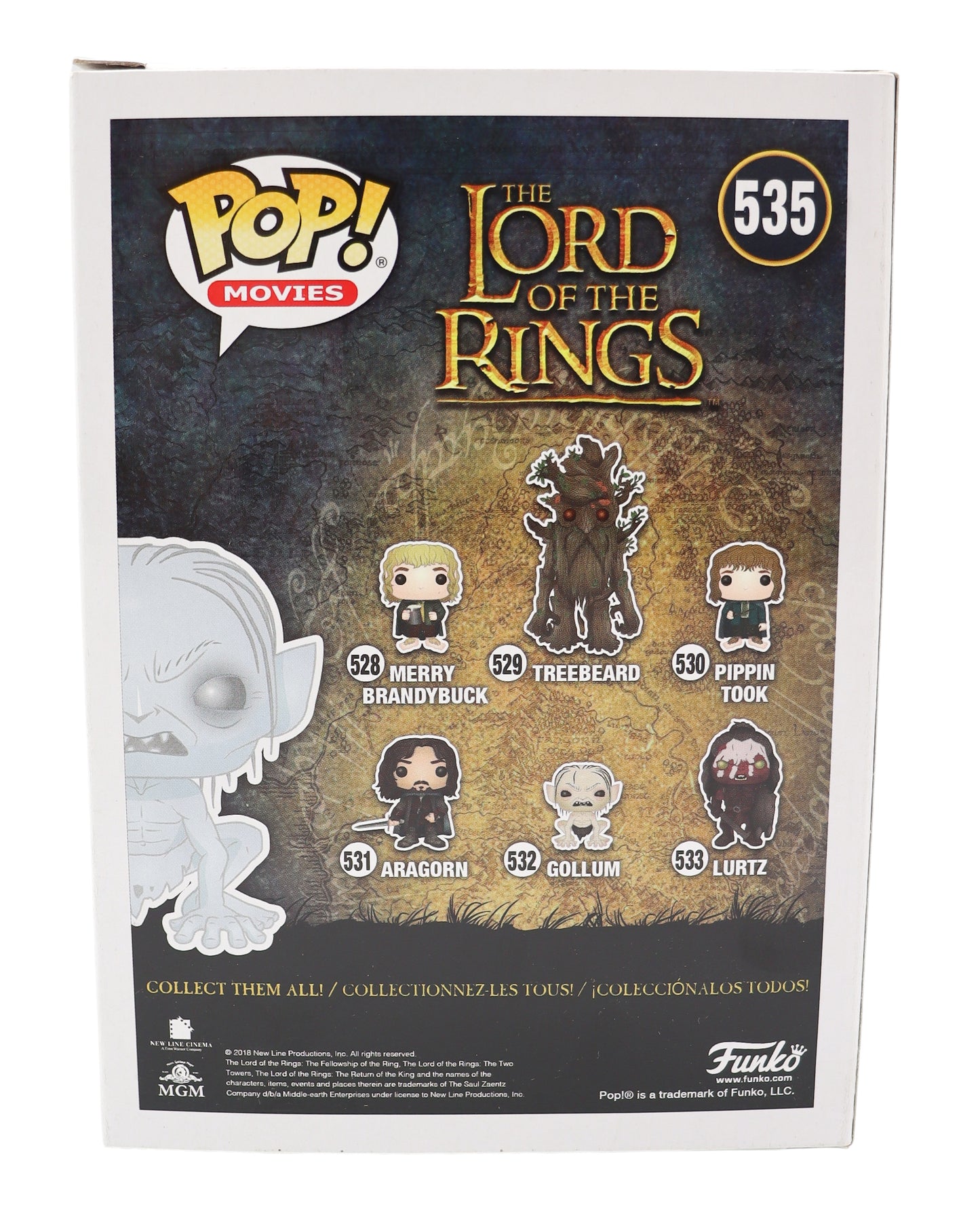 Funko Pop! Vinyl Lord Of The Rings Gollum #535