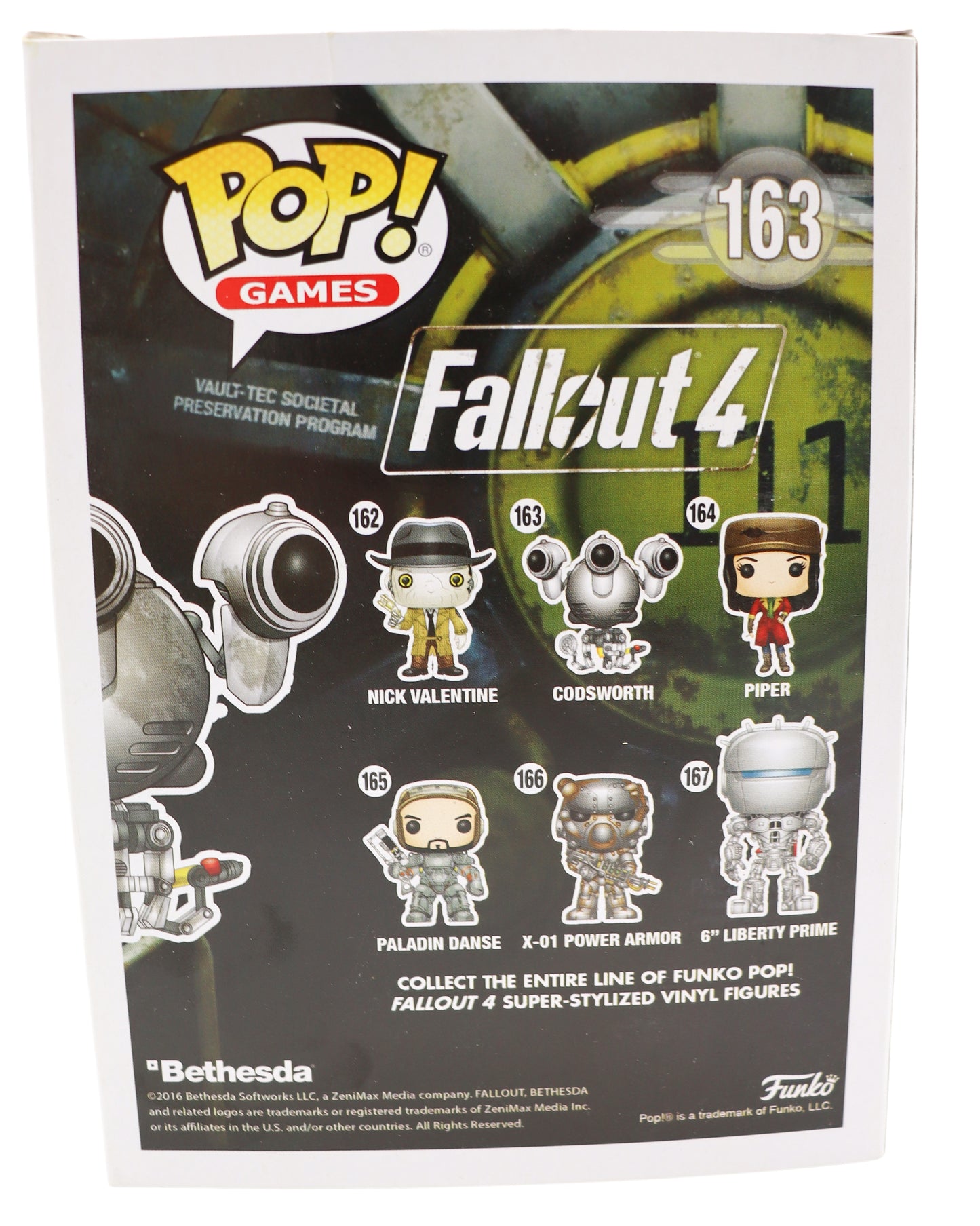 Funko Pop! Vinyl Fallout 4 Codsworth #163