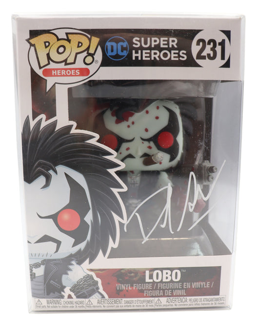Funko Pop! Vinyl DC Superheroes Lobo #231 Signed By David Sobolov