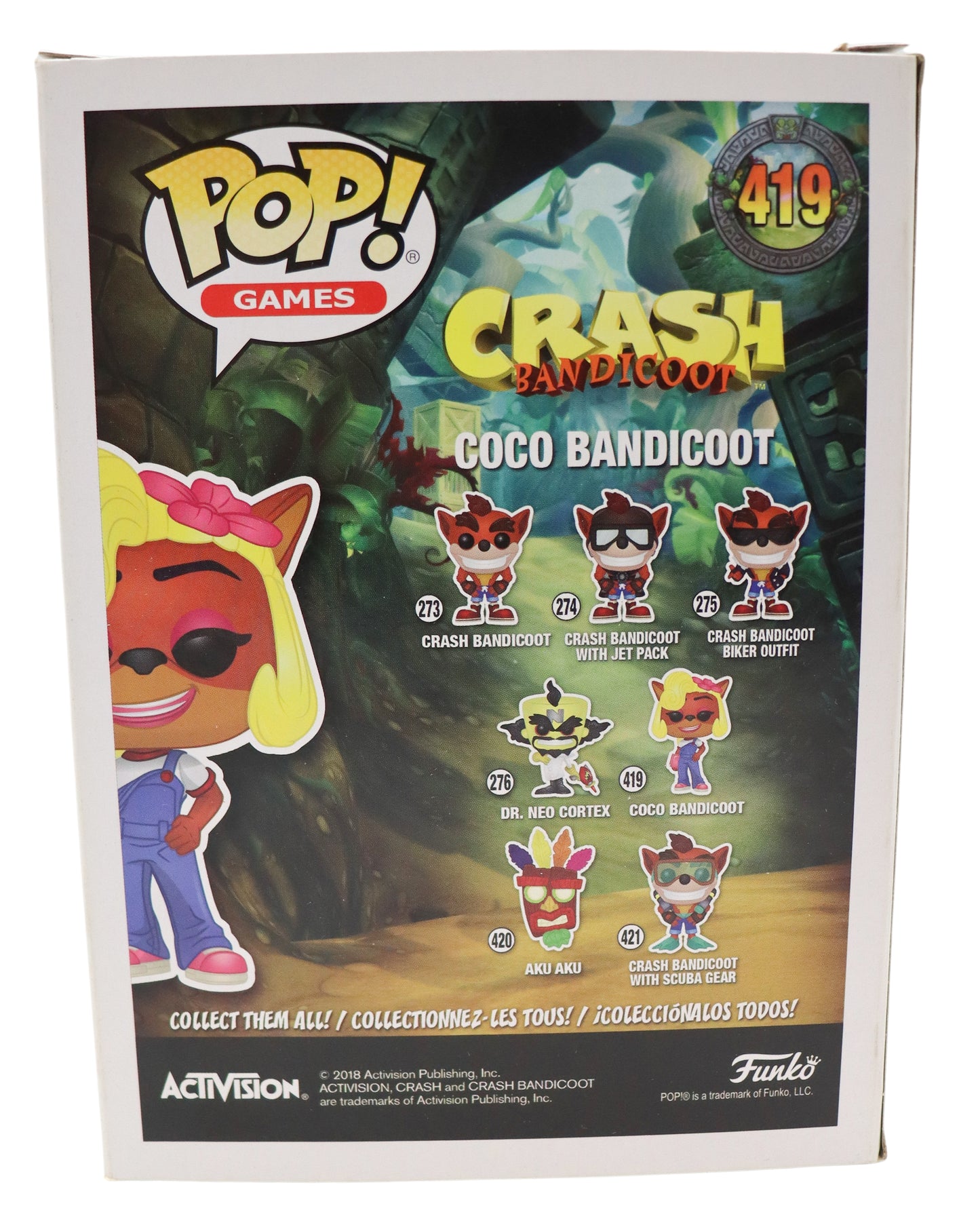 Funko Pop! Vinyl Crash Bandicoot Coco Bandicoot #419
