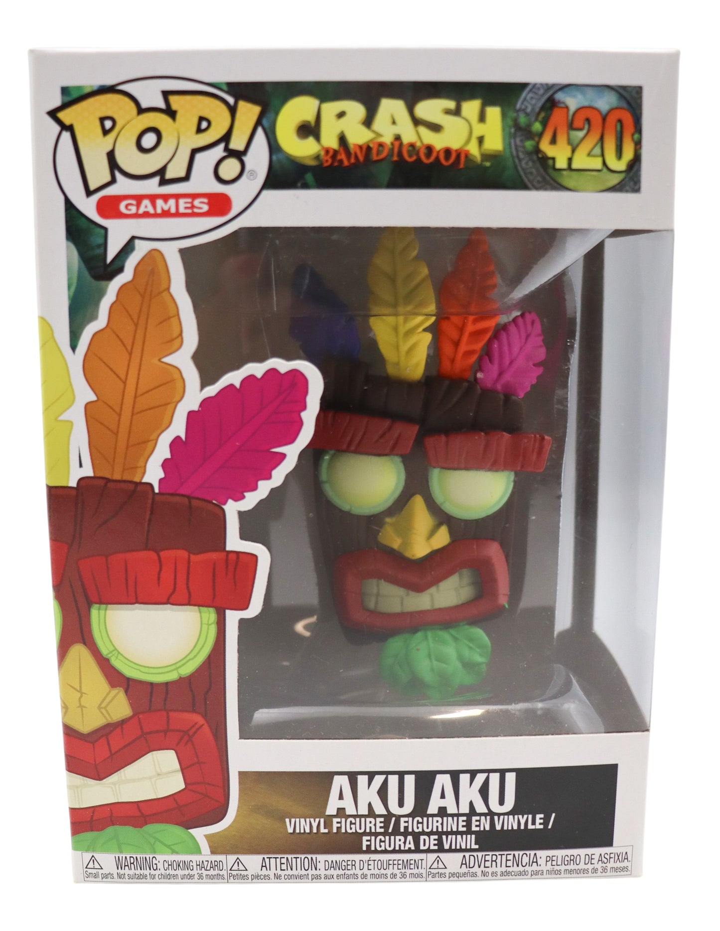Funko Pop! Vinyl Crash Bandicoot Aku Aku #420