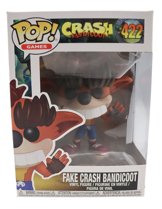 Funko Pop! Vinyl Crash Bandicoot Fake Crash Bandicoot #422