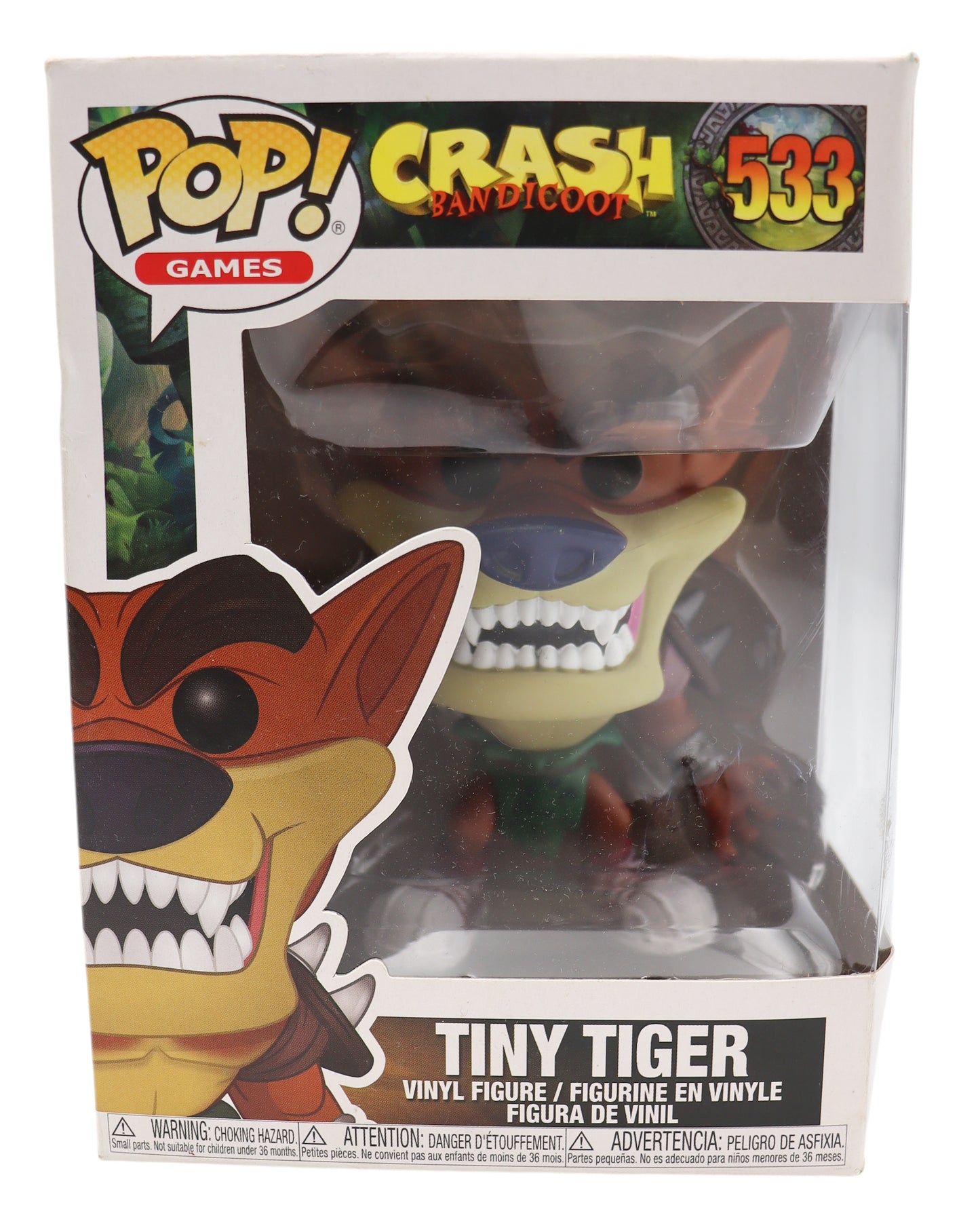 Funko Pop! Vinyl Crash Bandicoot Tiny Tiger #533