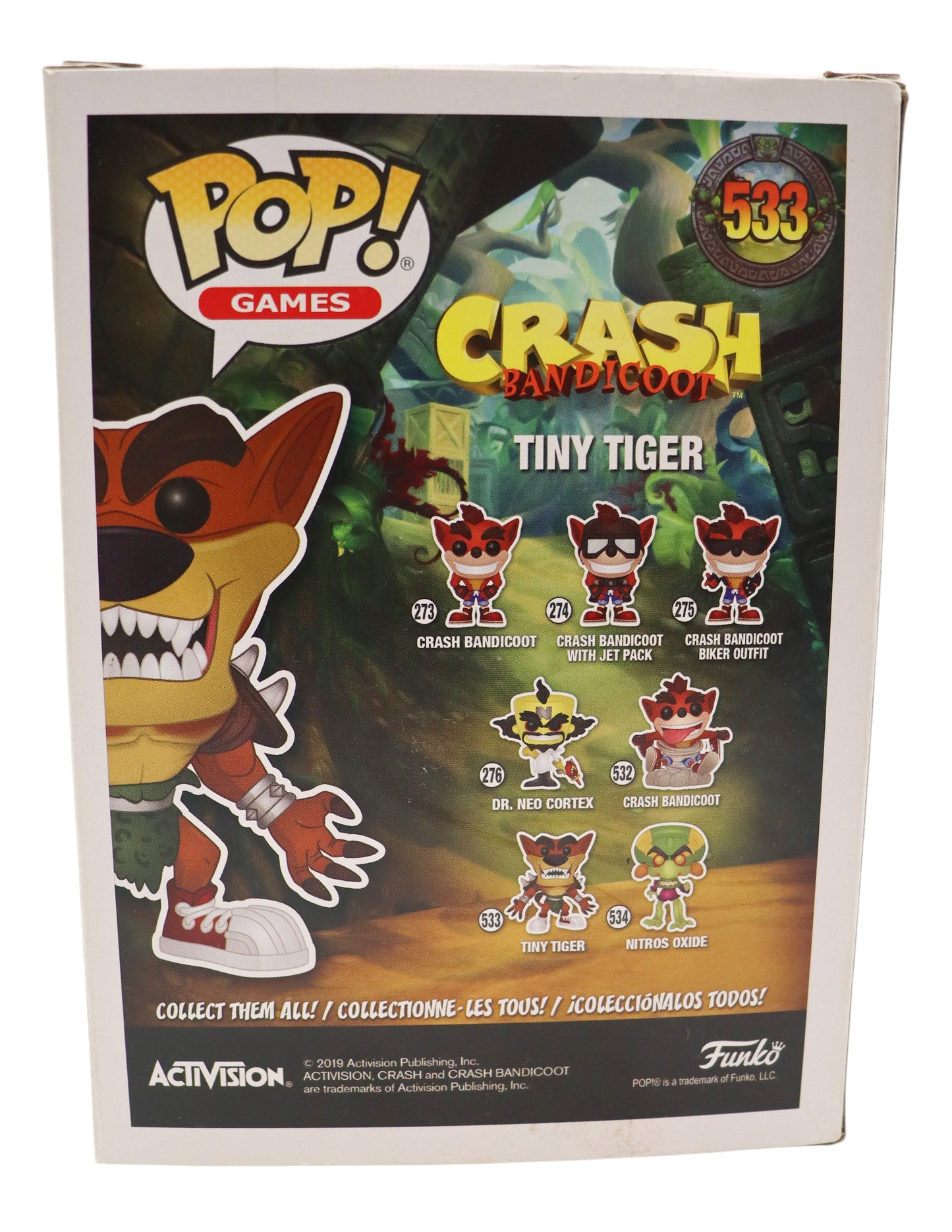 Funko Pop! Vinyl Crash Bandicoot Tiny Tiger #533