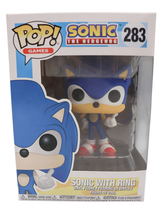 Funko Pop! Vinyl Sonic The Hedgehog Sonic With Ring #283