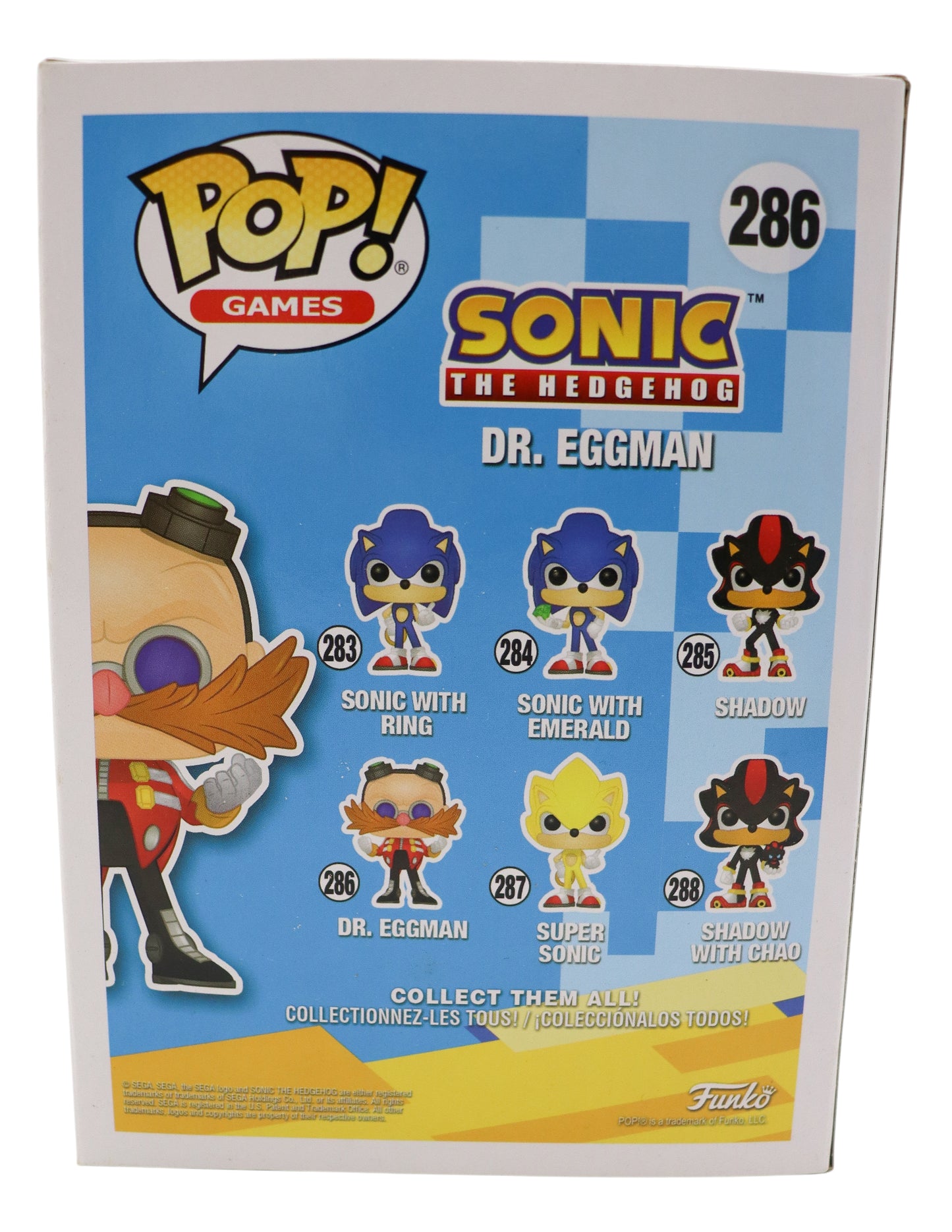 Funko Pop! Vinyl Sonic The Hedgehog Dr. Eggman #286