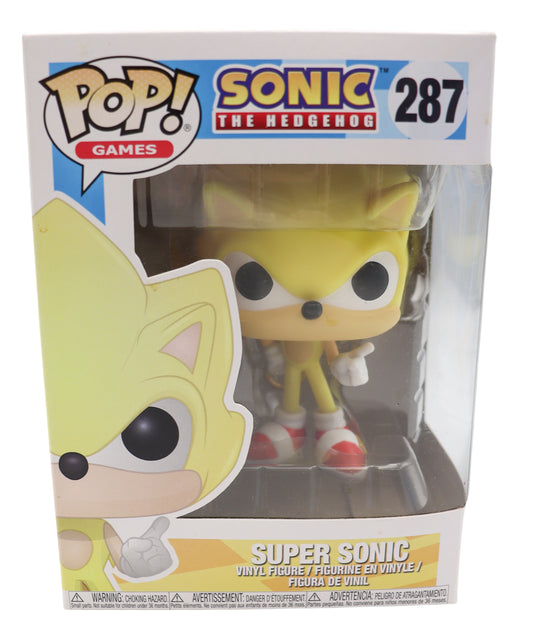Funko Pop! Vinyl Sonic The Hedgehog Super Sonic #287