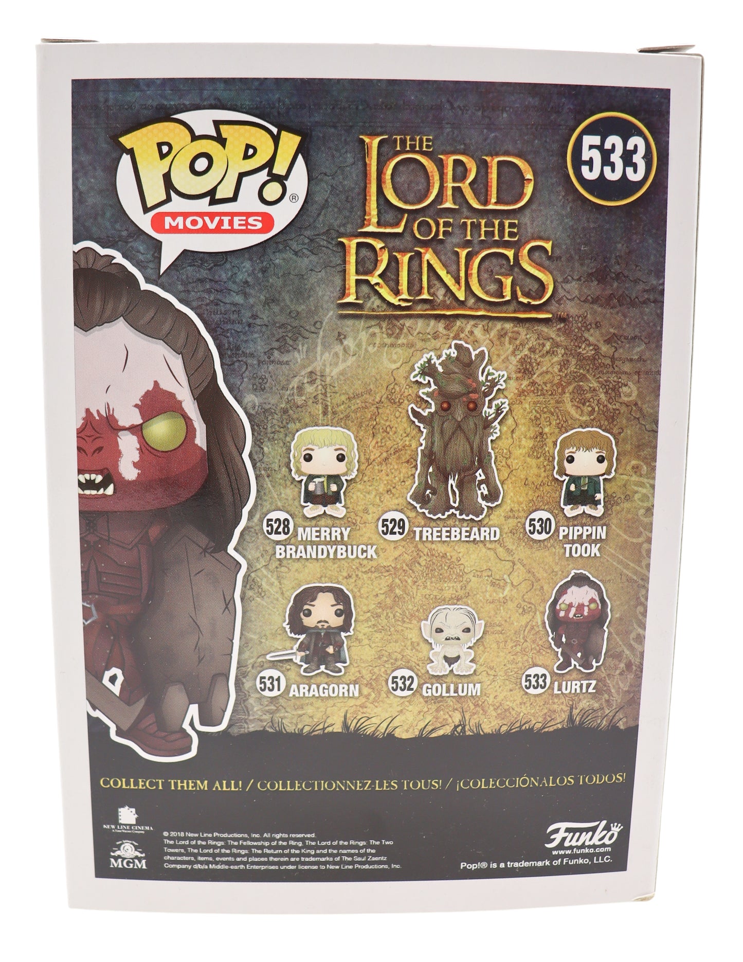 Funko Pop! Vinyl Lord Of The Rings Lurtz #533