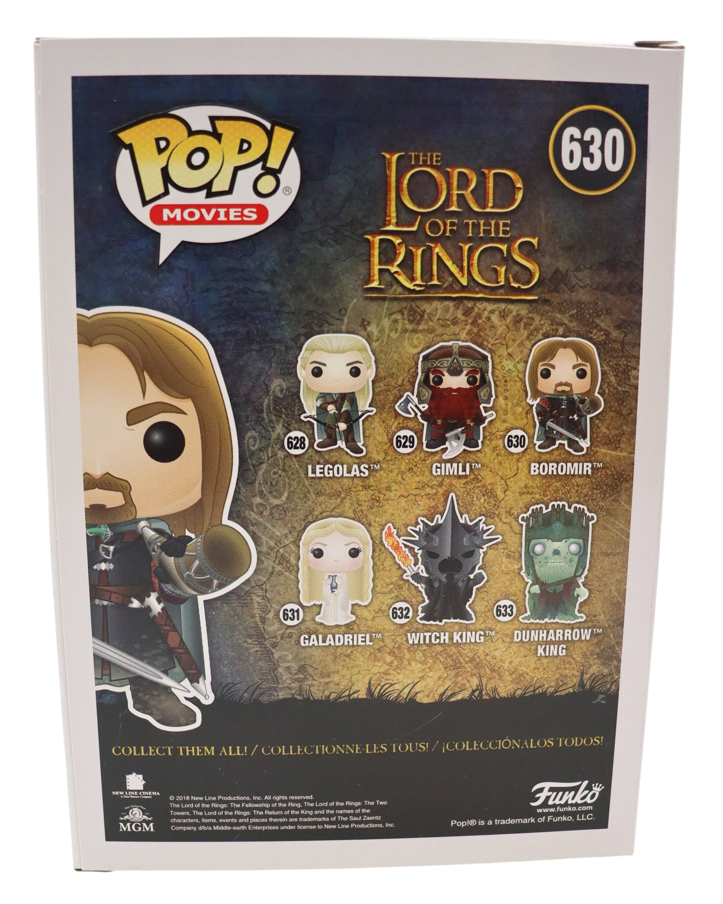 Funko Pop! Vinyl Lord Of The Rings King Boromir #630