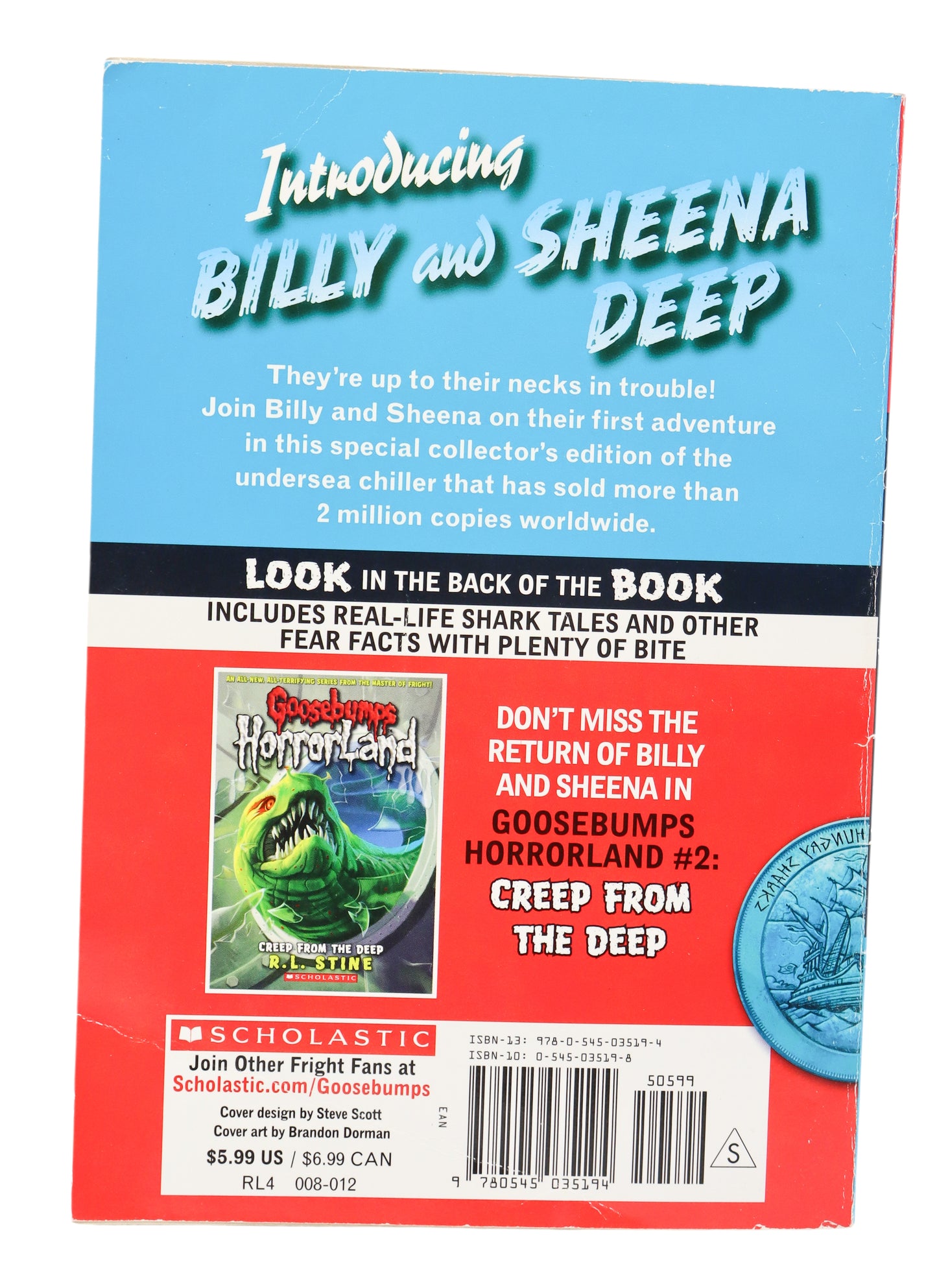 Goosebumps Deep Trouble Book