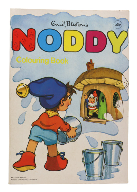 Vintage Enid Byton Noddy Coloring Book