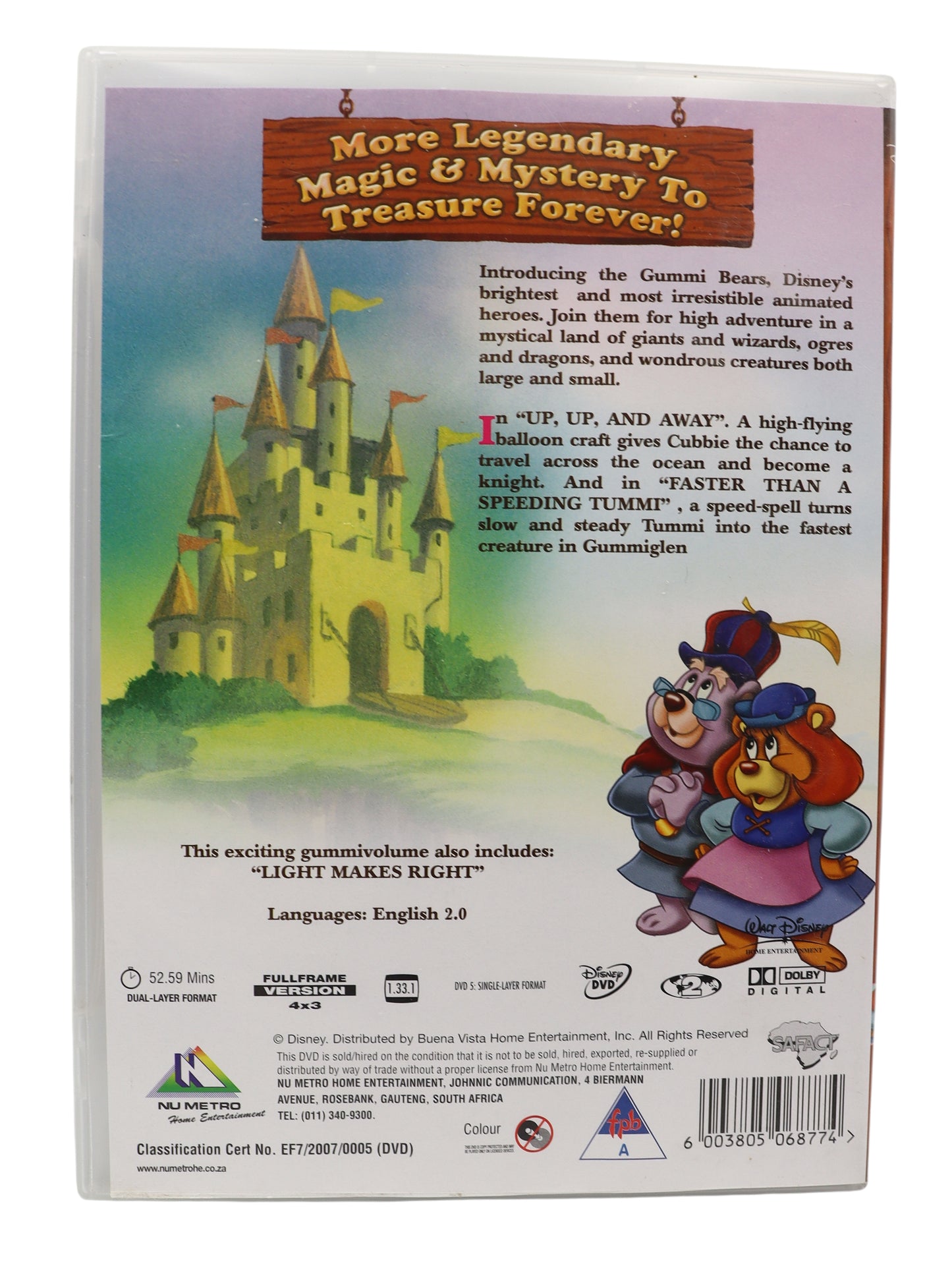 The Adventures Of The Gummi Bears Volume Five DVD