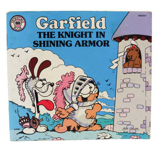1982 Garfield The Knight In Shining Armor Book