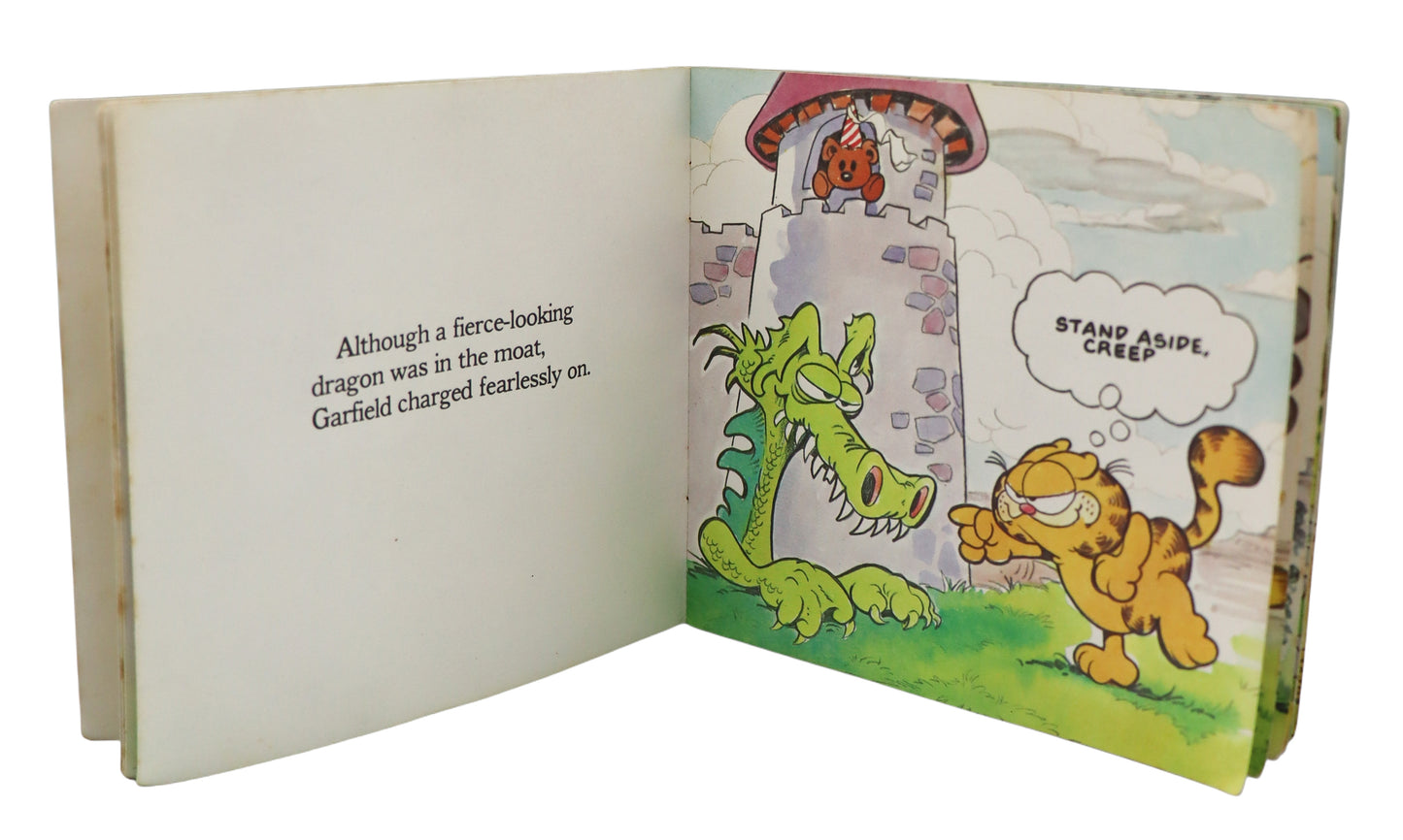 1982 Garfield The Knight In Shining Armor Book