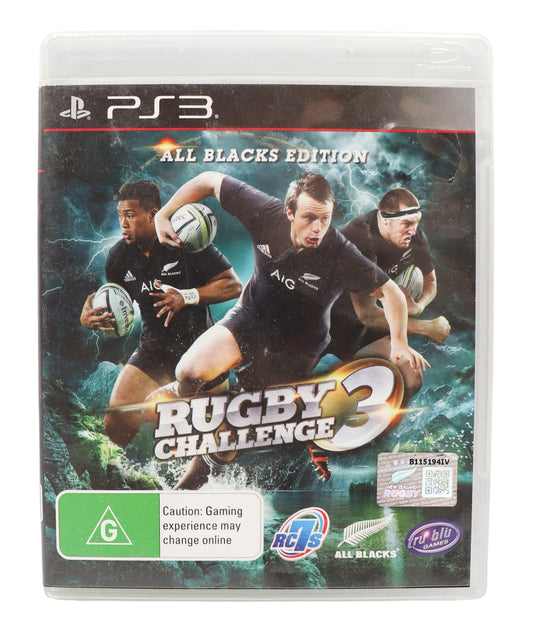 Playstation 3 Rugby Challenge 3