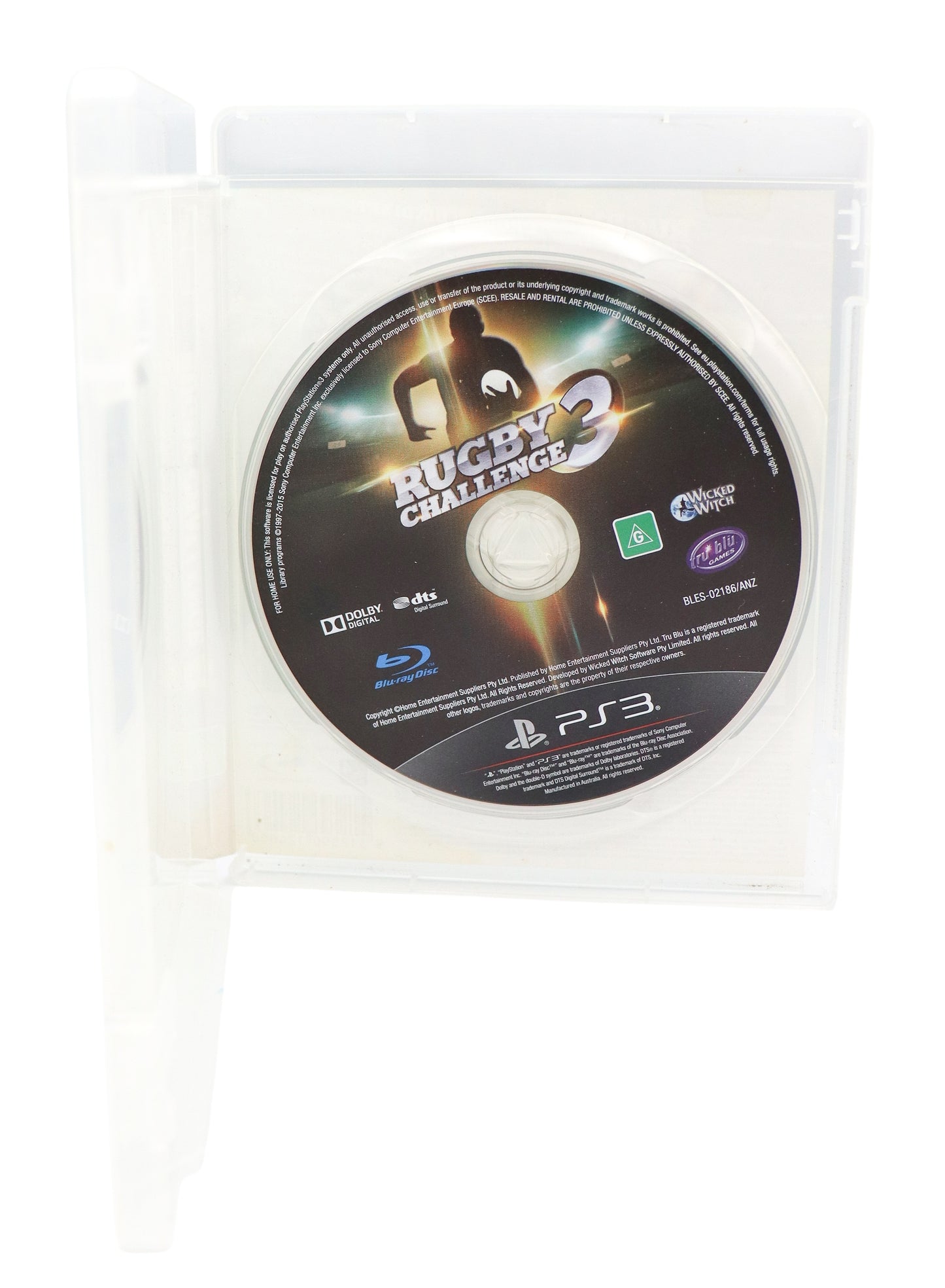 Playstation 3 Rugby Challenge 3