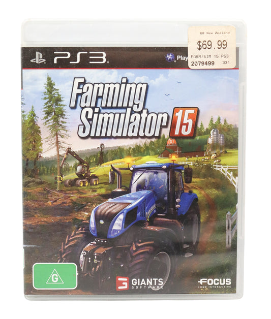 Playstation 3 Farming Simulator 15