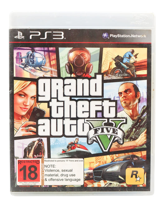 Playstation 3 Grand Theft Auto Five