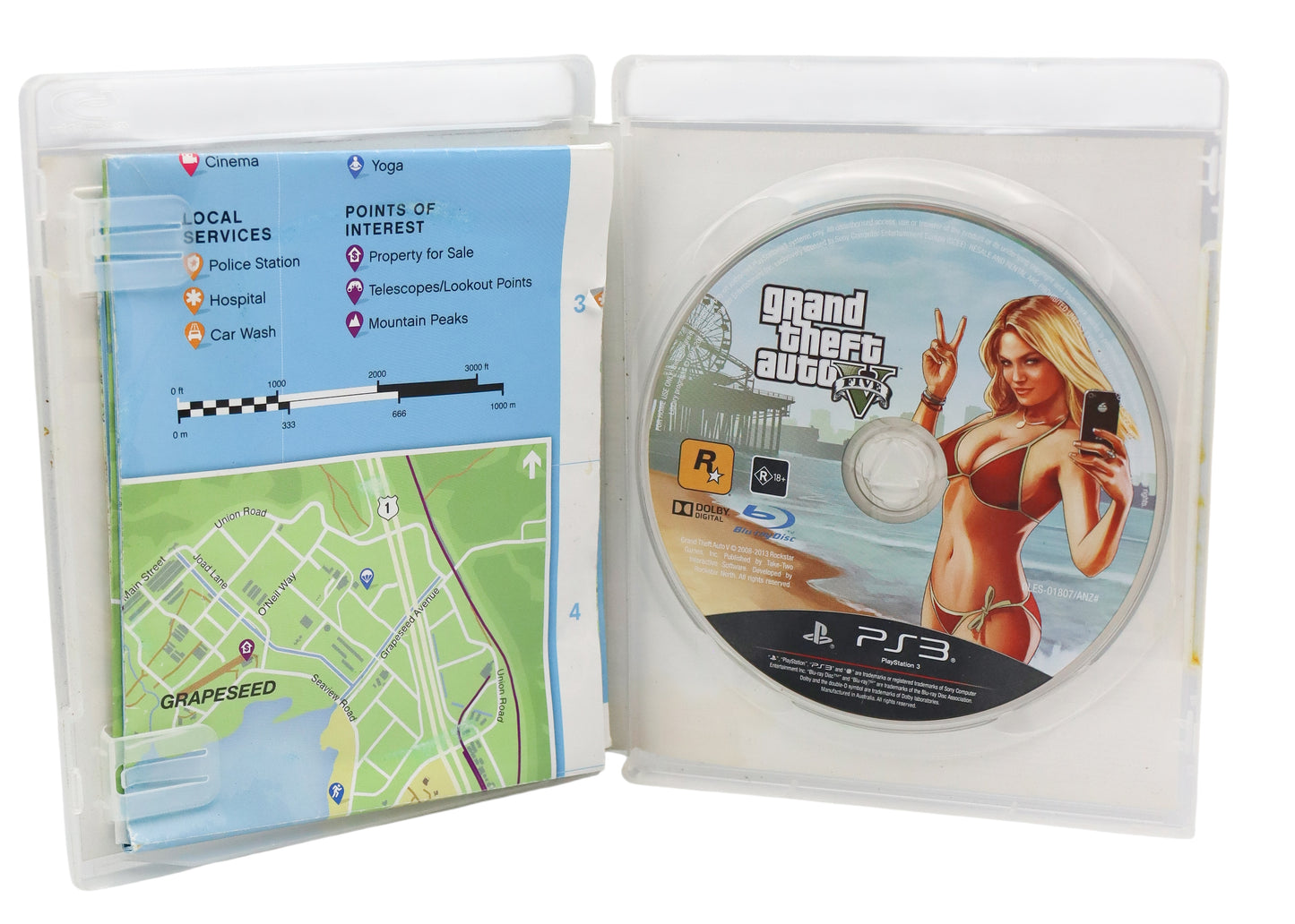 Playstation 3 Grand Theft Auto Five