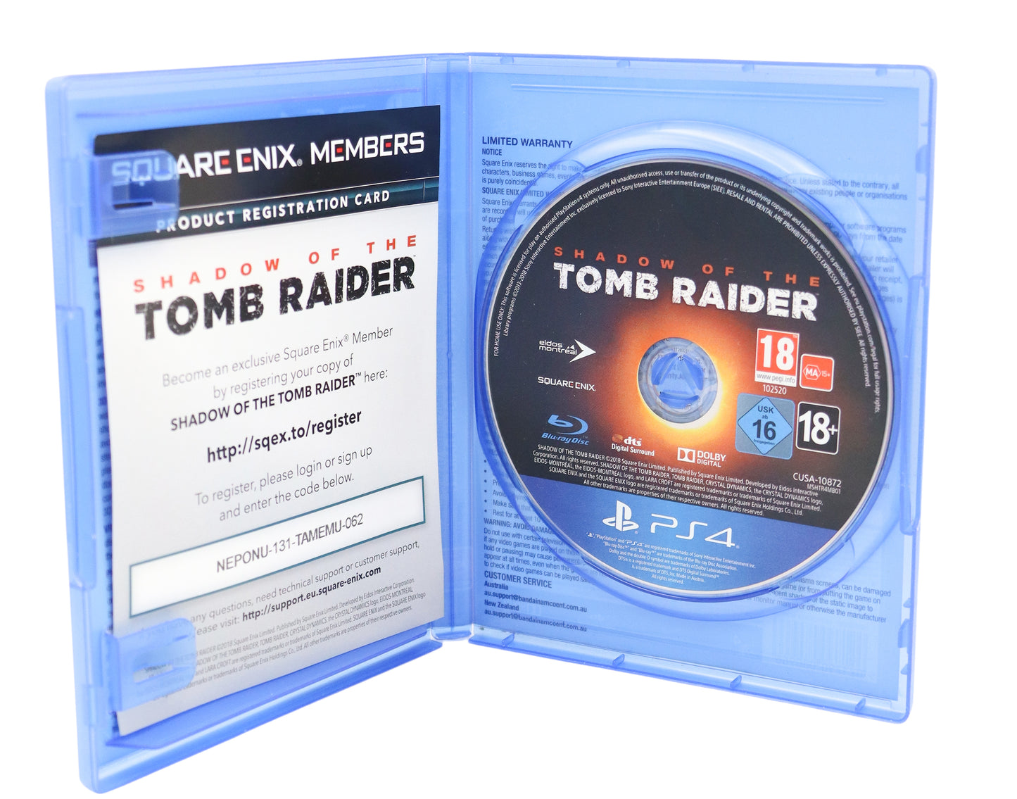 Playstation 4 Shadow Of The Tomb Raider