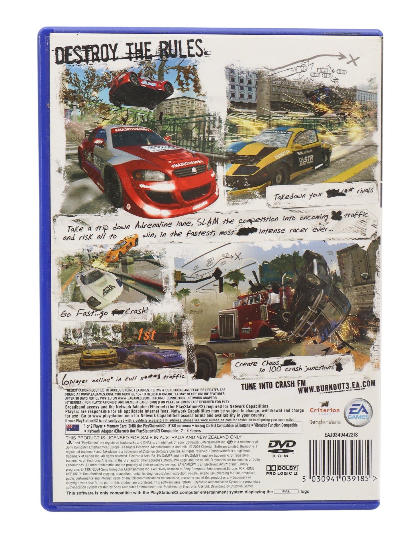 Playstation 2 Burnout 3 Takedown