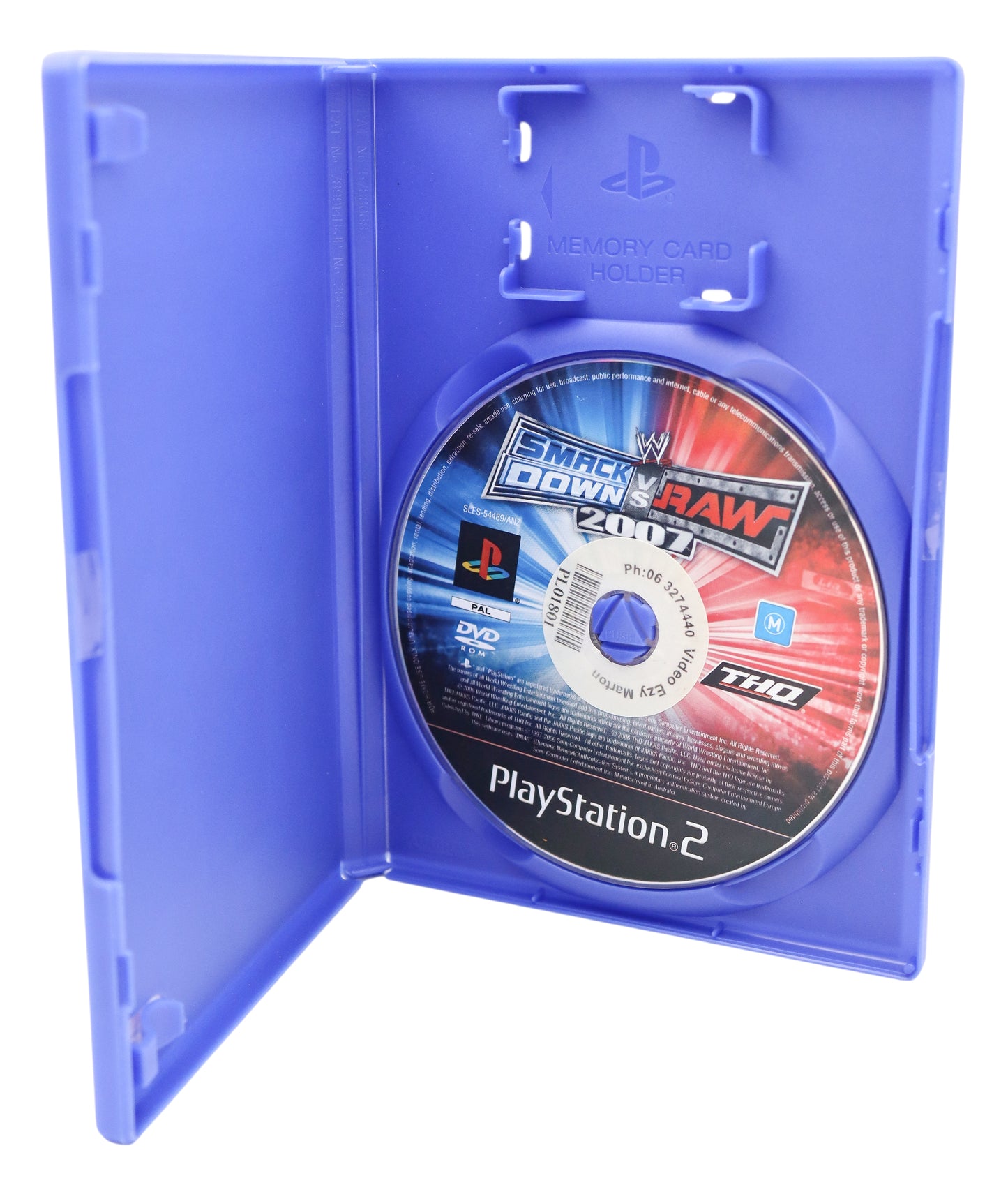 Playstation 2 Smack Down VS Raw 2007