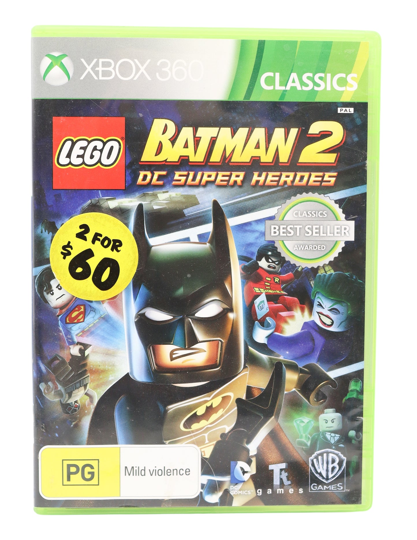 Xbox 360 Lego Batman 2 DC Super Heroes