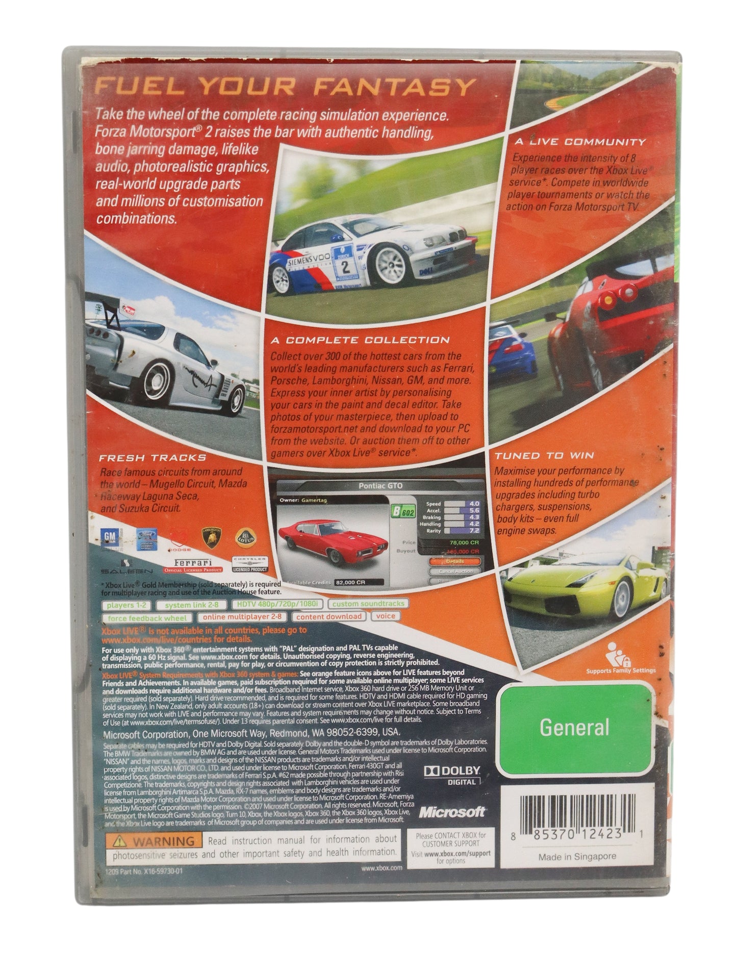 Xbox 360 Forza 2 Motorsport