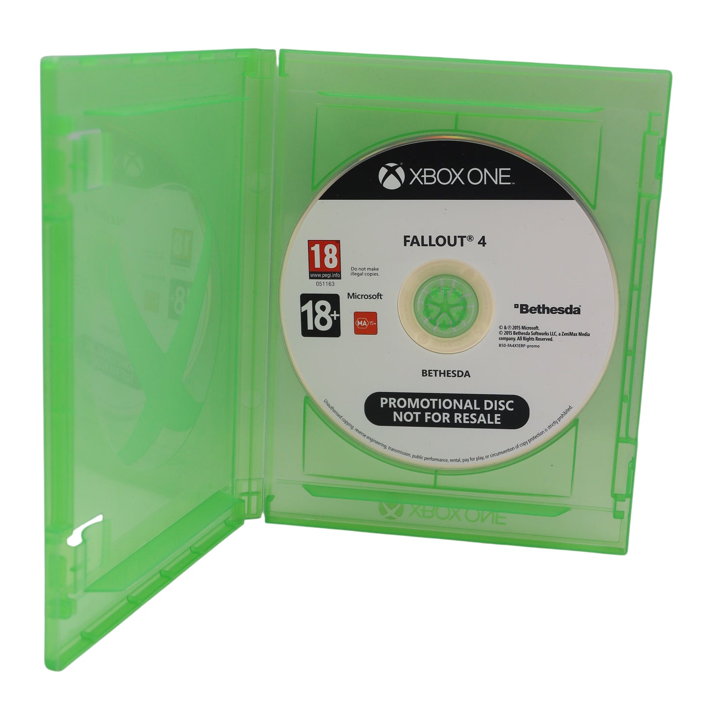 Xbox One Fallout 4 Promotional Disc