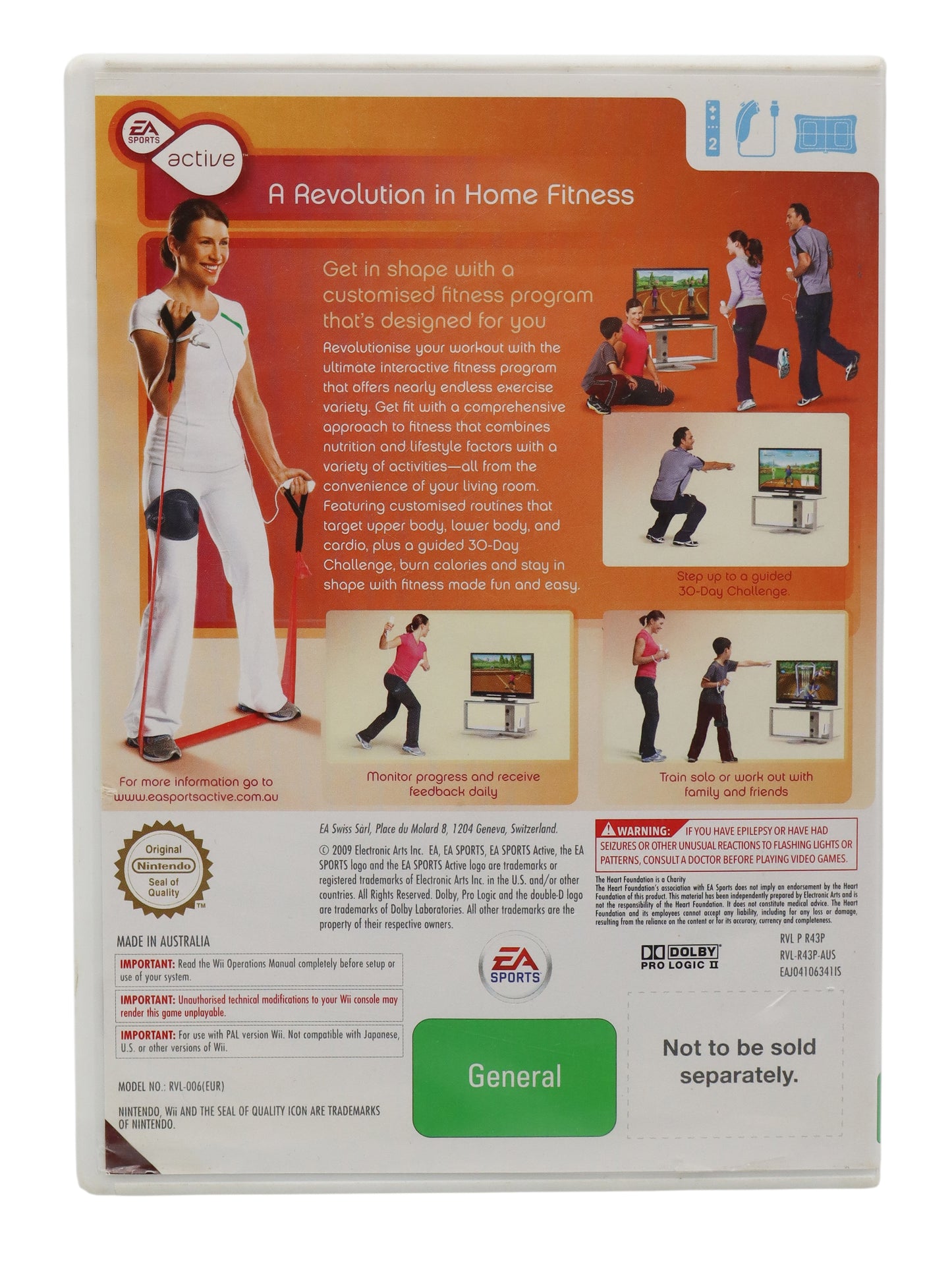 Nintendo Wii EA Active Personal Trainer