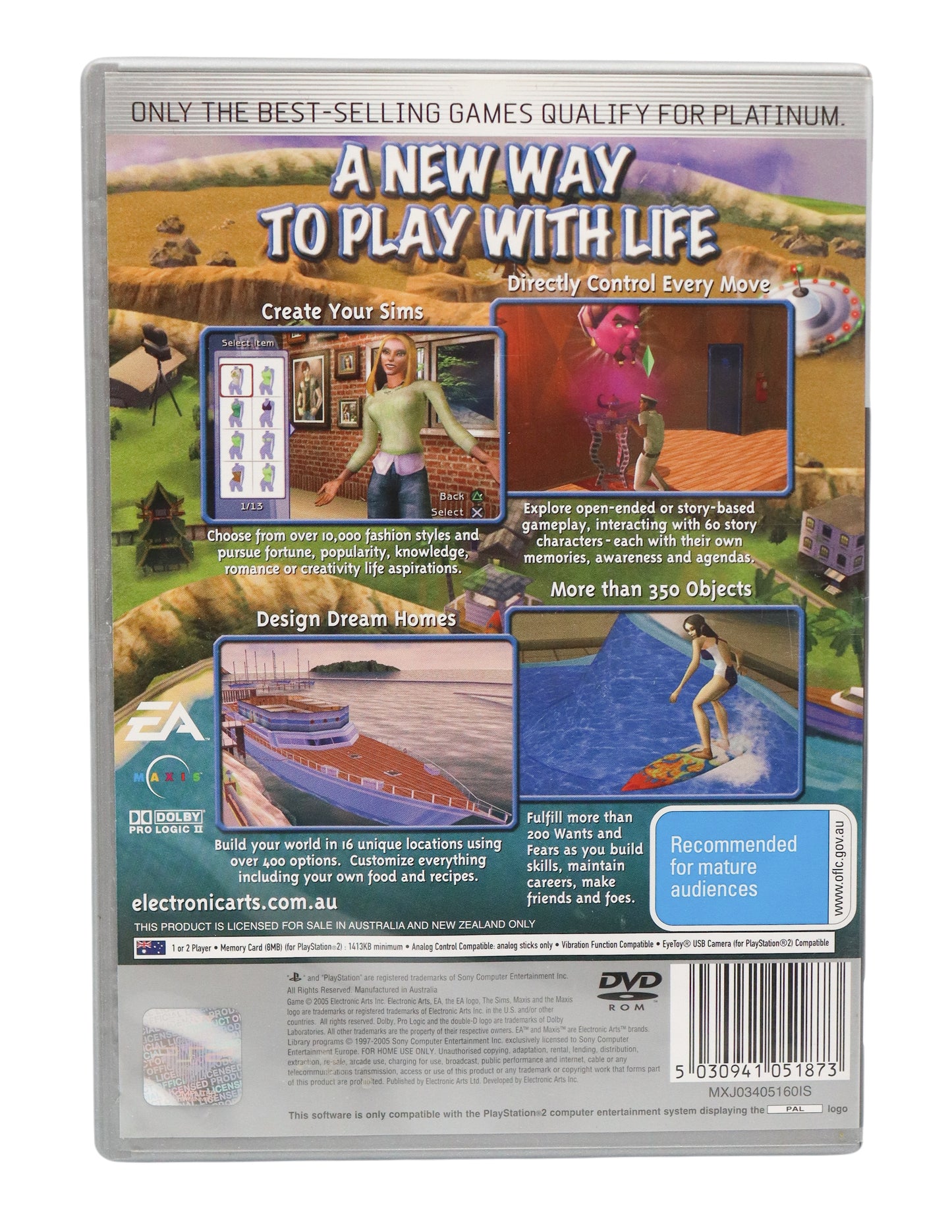 Playstation 2 The Sims 2