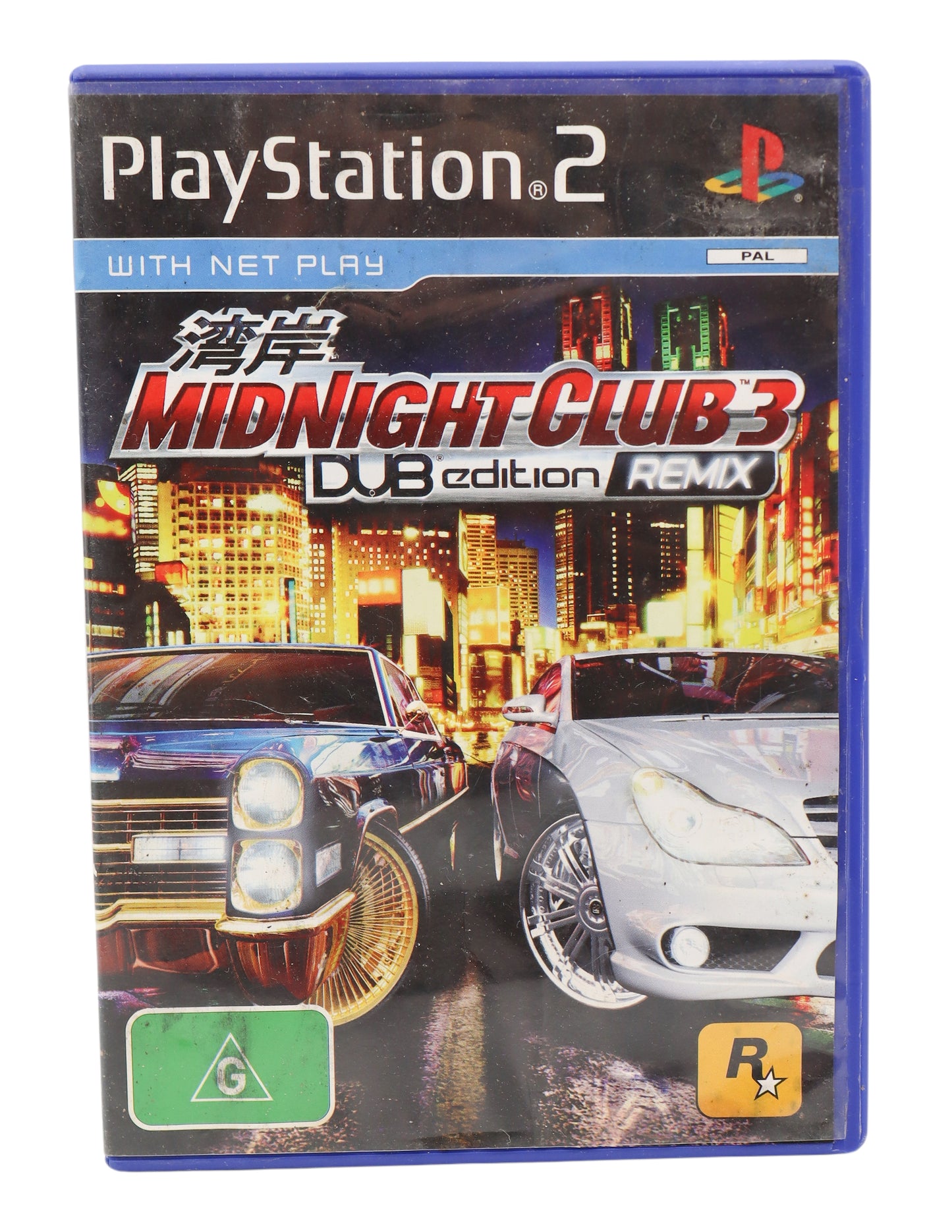 Playstation 2 Midnight Club 3 Dub Edition Remix