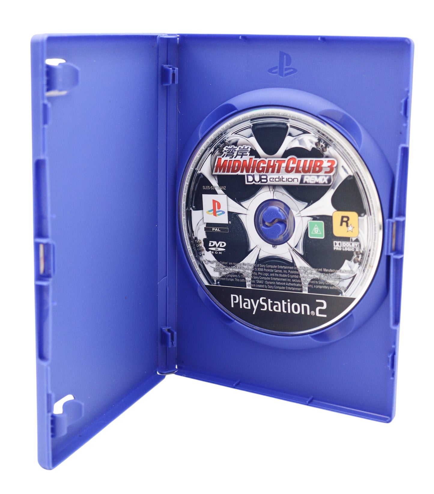 Playstation 2 Midnight Club 3 Dub Edition Remix