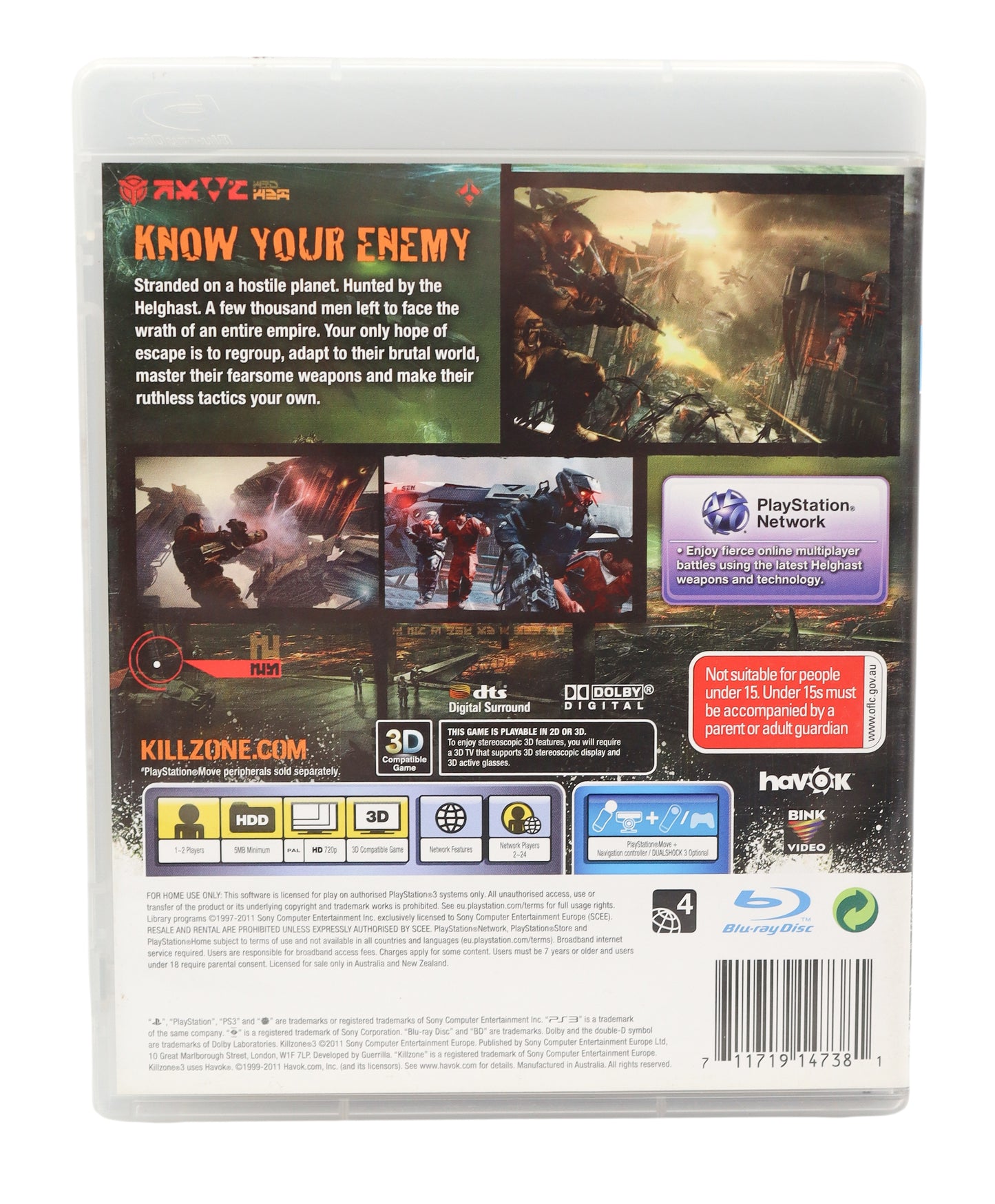 Playstation 3 Killzone 3