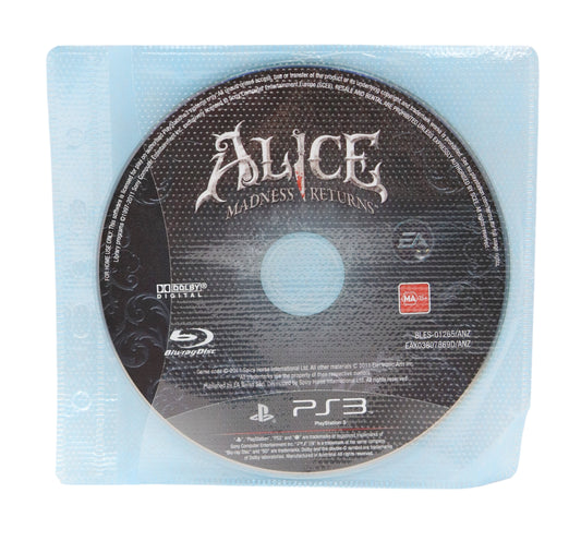 Playstation 3 Alice Madness Returns
