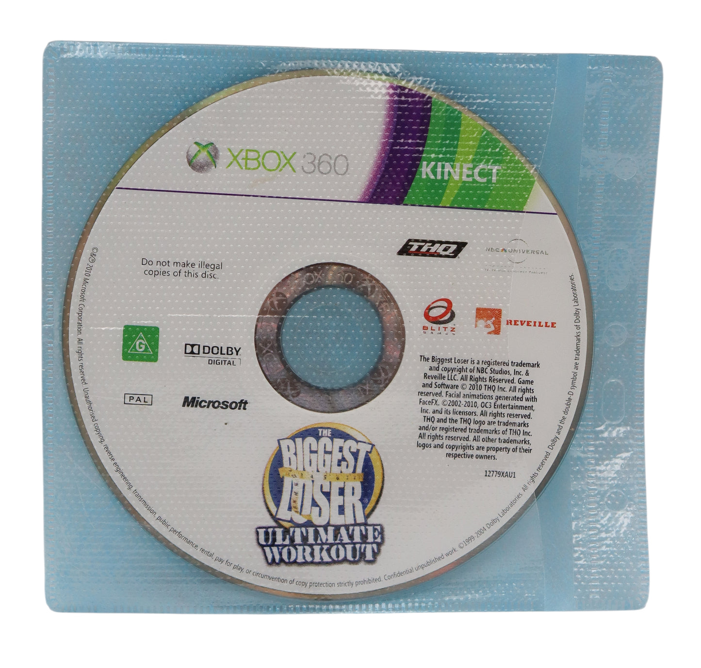 Xbox 360 The Biggest Loser Ultimate Workout