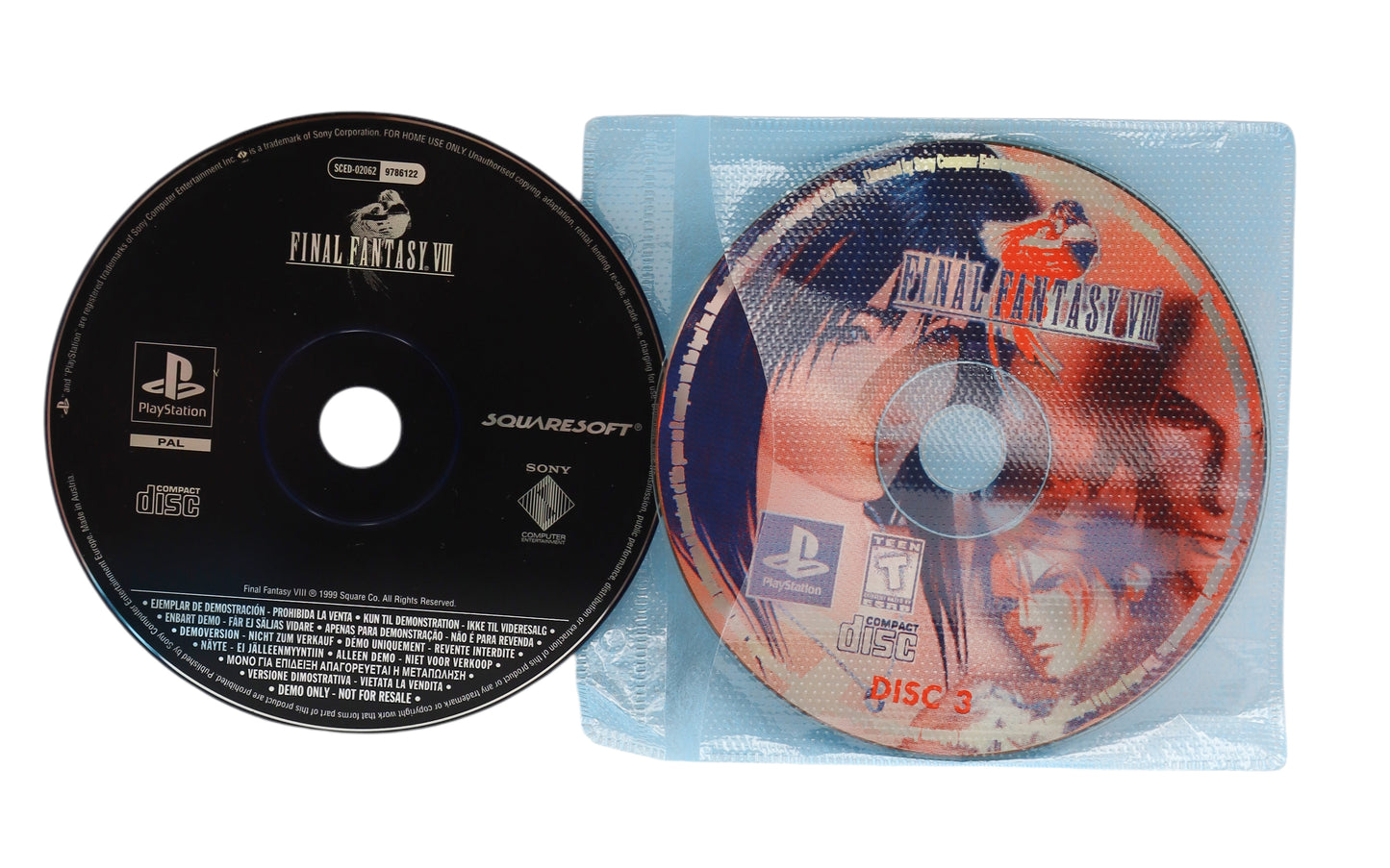 Playstation 1 Final Fantasy VIII